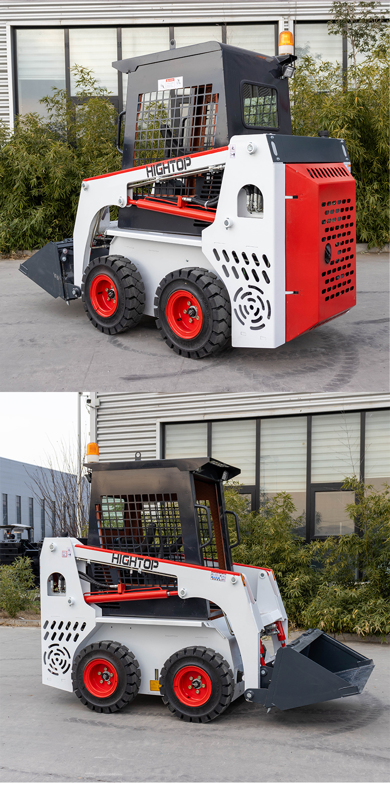Carregador de direção de skid ht-l25