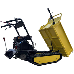 Mini dumper de acionamento manual durável para manuseio de materiais