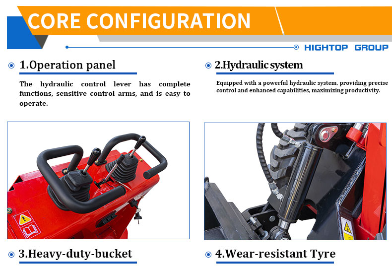 HTSL390 Skid Steer Loader 