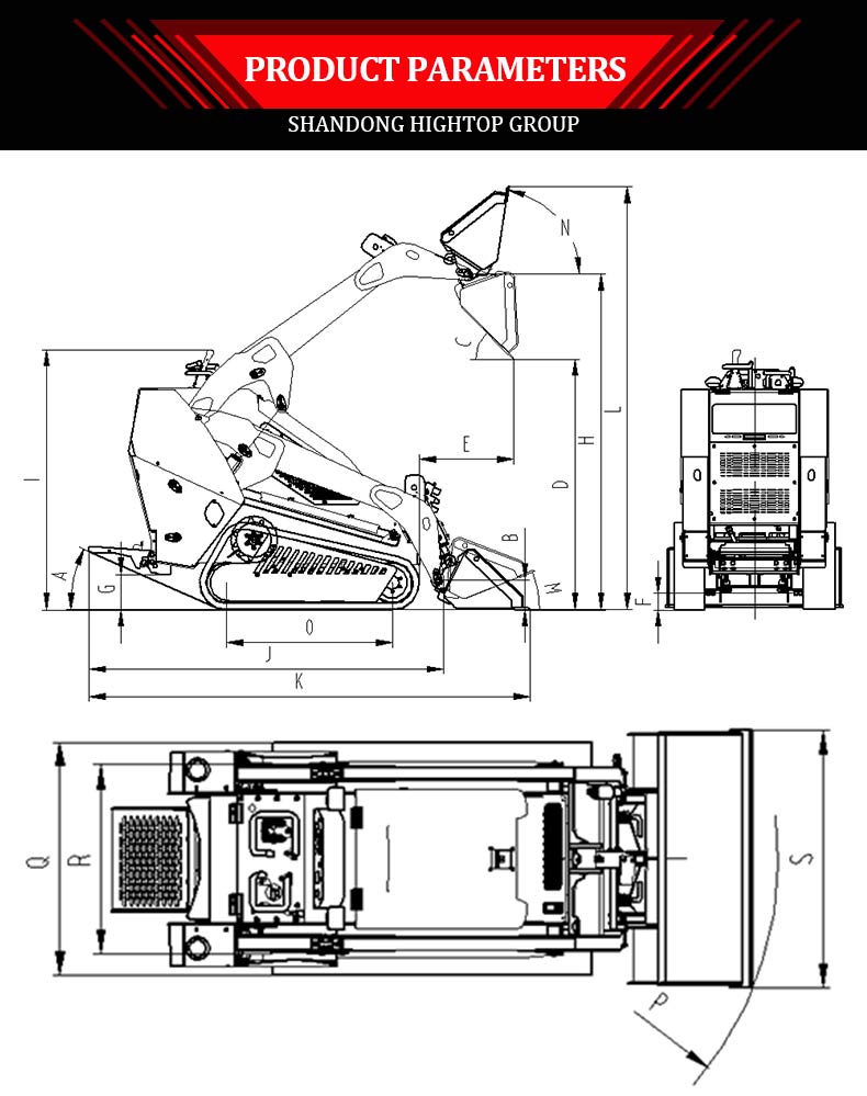  Minicarregadeira HT1000