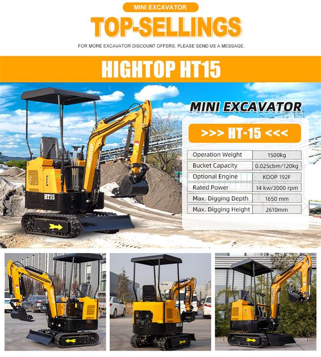  Miniescavadeira HT18L