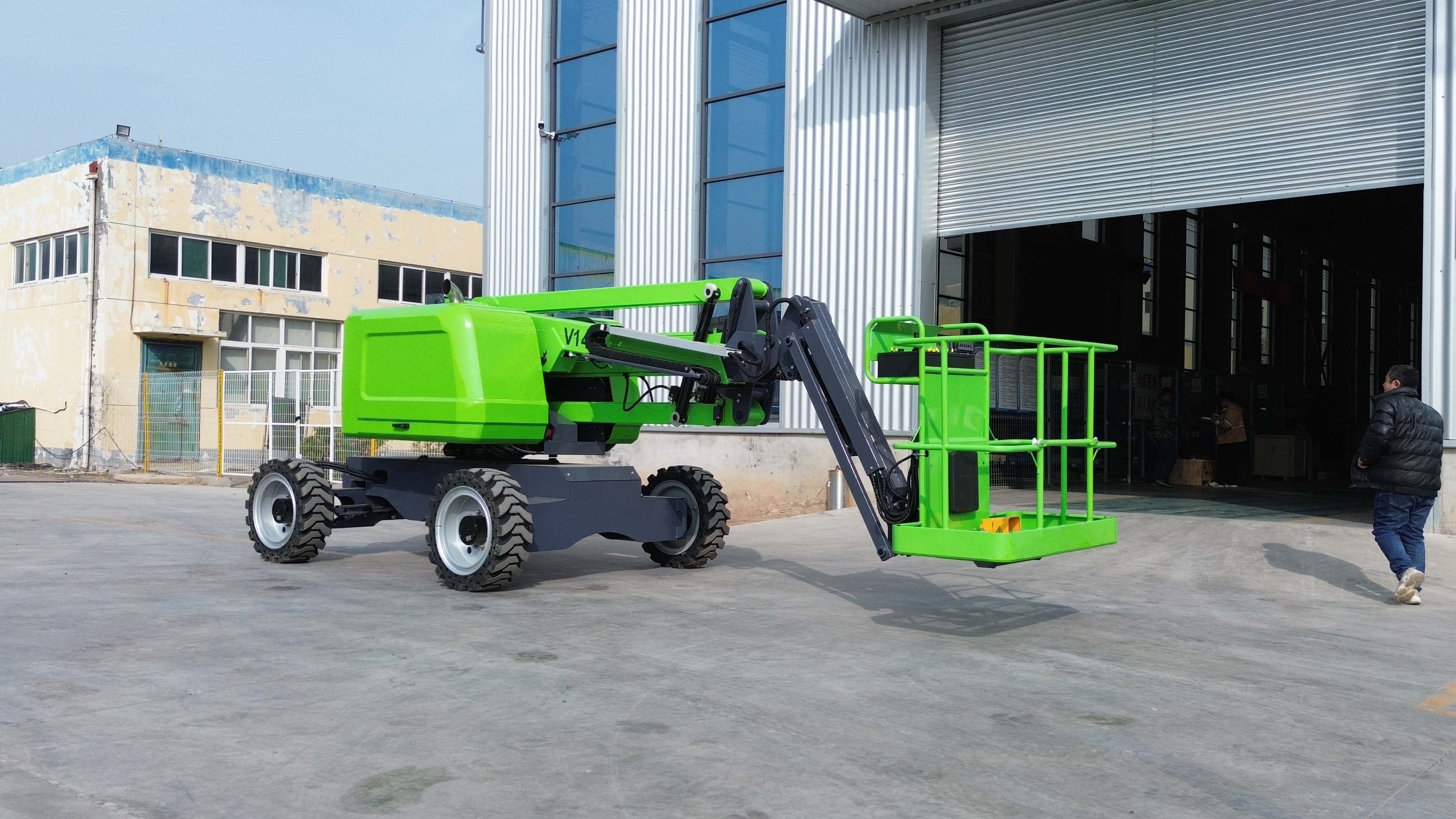  Plataforma de trabalho de eleva&ccedil;&atilde;o